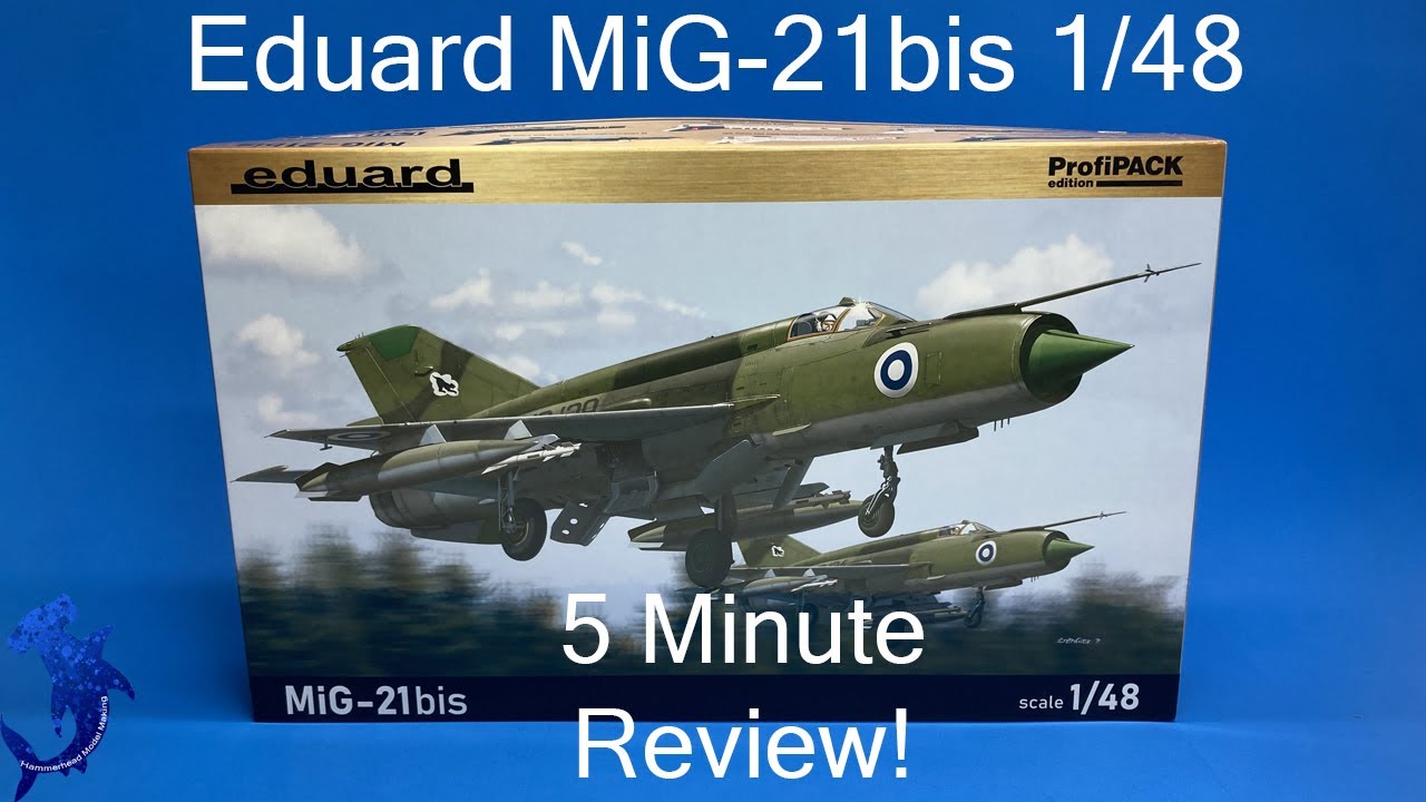 5 Minute Review! Eduard's MiG-21bis 1/48 profiPACK