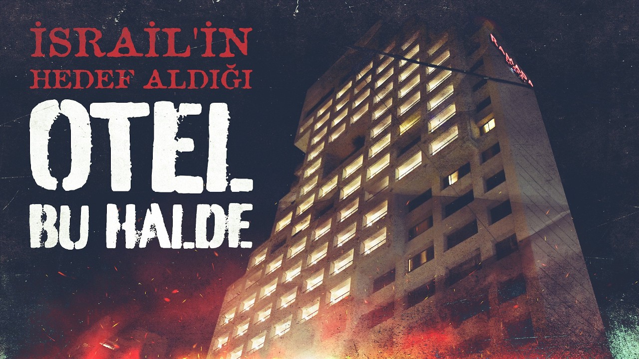 İsrail'in hedef aldığı Beyrut'taki otel