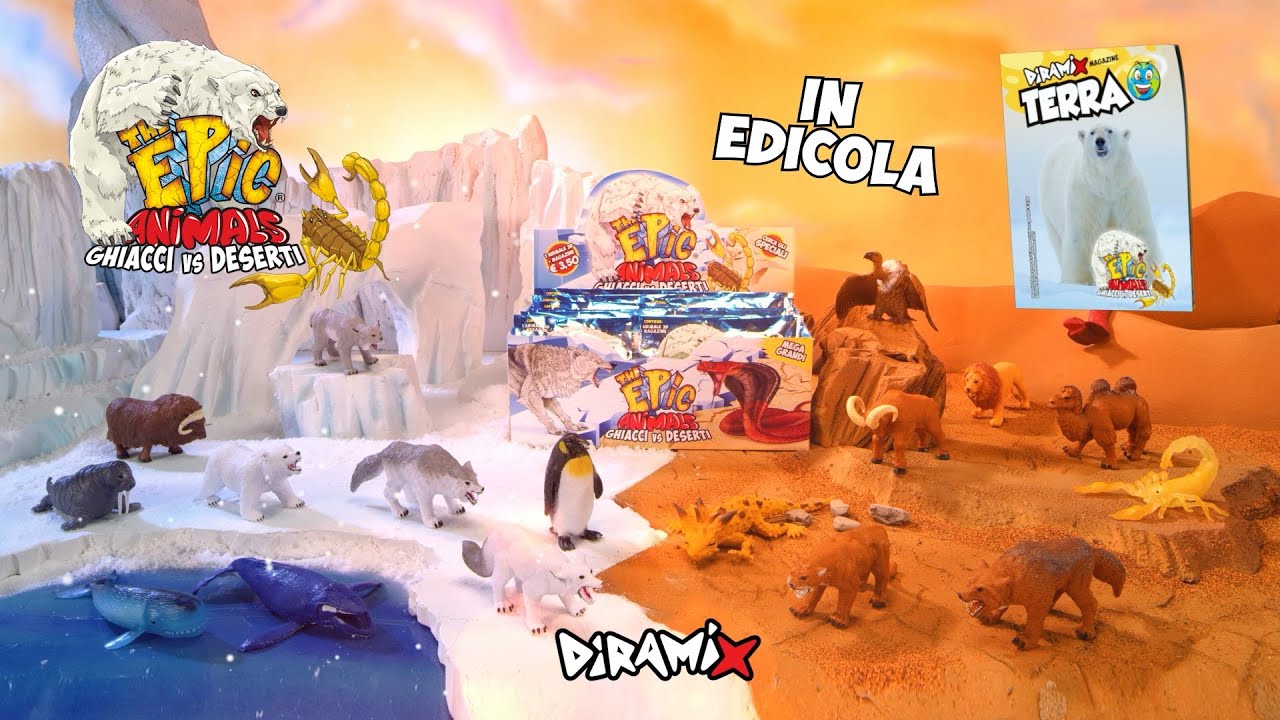 THE EPIC ANIMALS Ghiacci vs Deserti