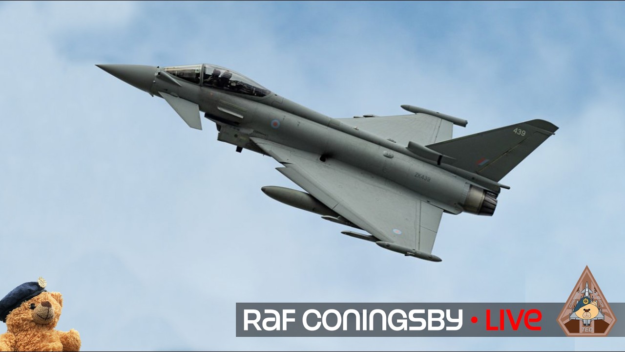 LIVE EUROFIGHTER TYPHOON FGR4 ACTION BOMBER COUNTY &bull; QRA STATION RAF CONINGSBY 20.07.26