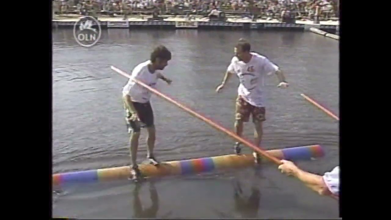 LWC 2004, Men's Logrolling World Championship Match, Jamie Fischer vs Darren Hudson