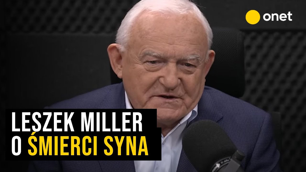Leszek Miller o śmierci syna: myślałem, czy zrobiłem wszystko | Rachunek sumienia