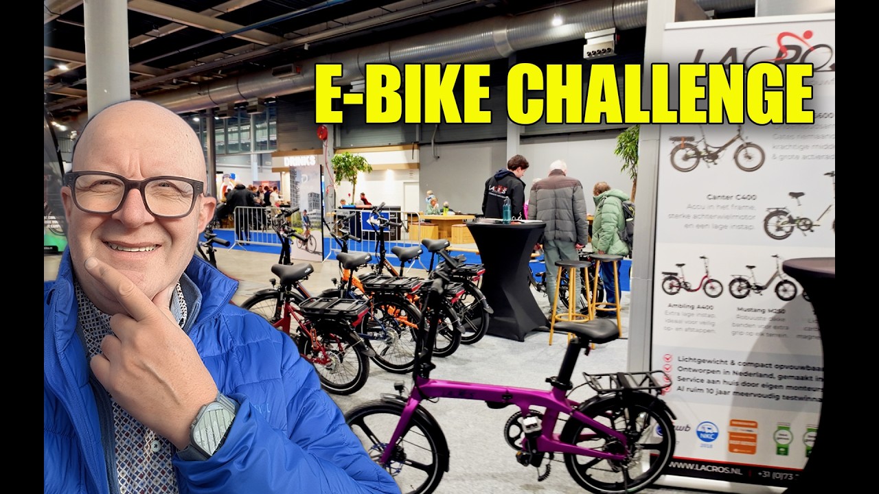 Ik ging naar de E-BIKE CHALLENGE en vond mijn nieuwe fiets - Jos Vlogt