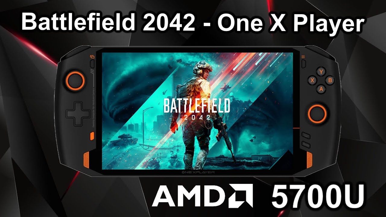 Battlefield 2042 On A Handheld - Is It Playable? AMD 5700U One X Player