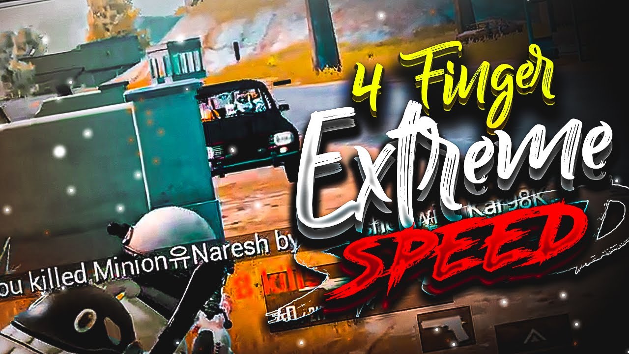 Extreme Speed on 4 Finger Controls ✨ // Pubg Mobile Montage