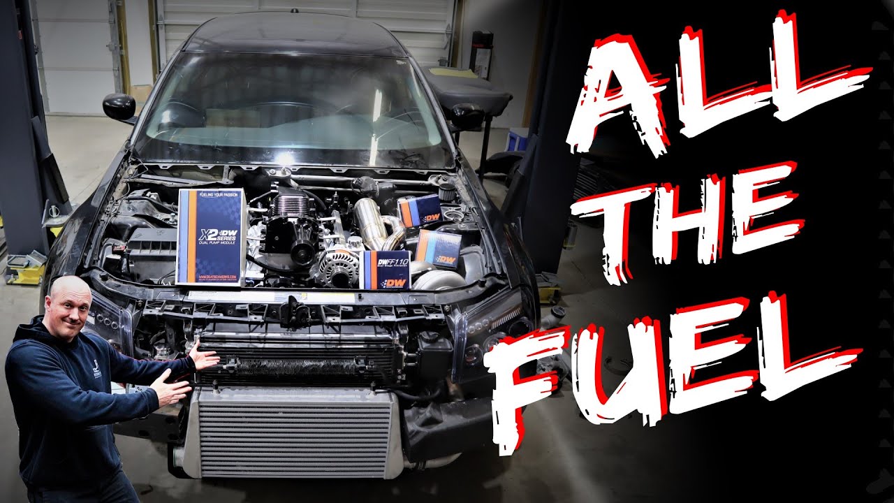 Installing an INSANE Fuel System! Twin Charged Magnum Ep22 #Deatschwerks