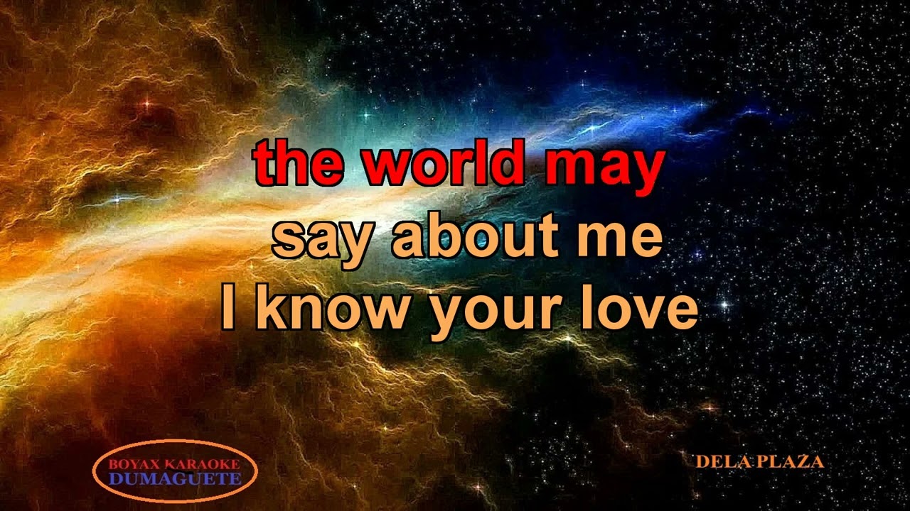 I Love You Because   Matt Monro  Karaoke