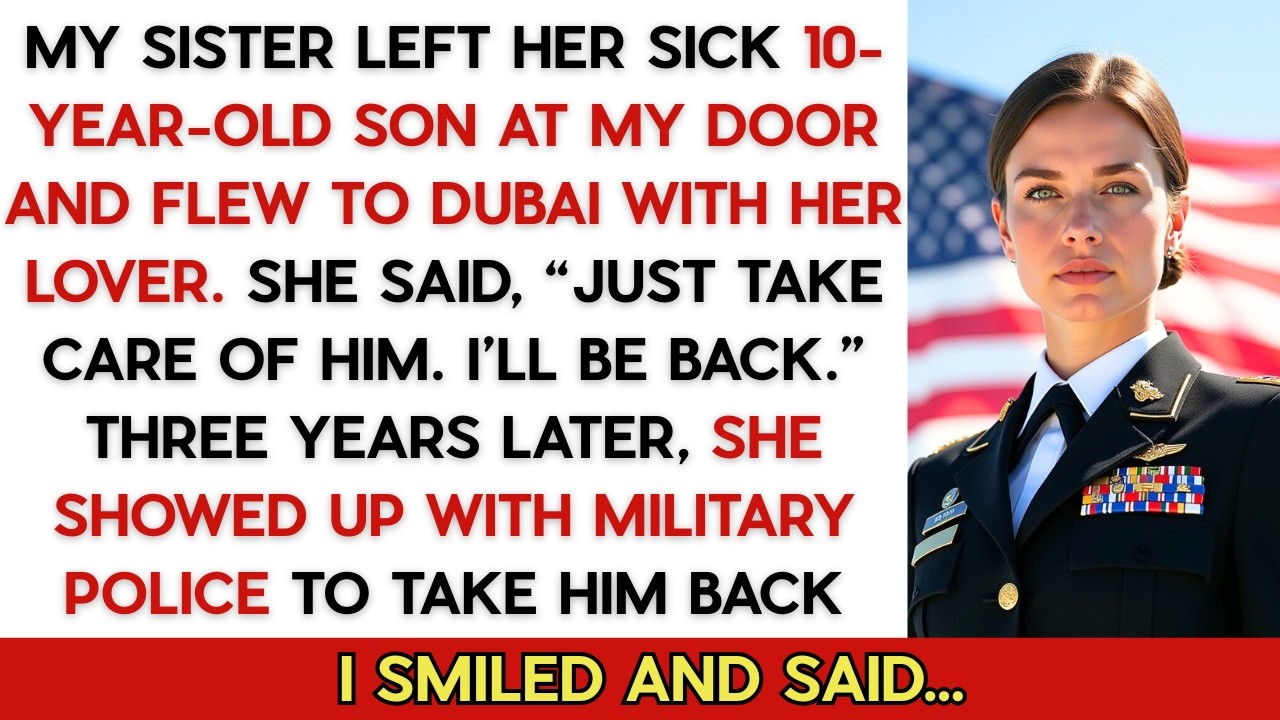 My Sister Ran Away With Her Lover and Left Me With Her Seriously Ill 10-Year-Old Son...