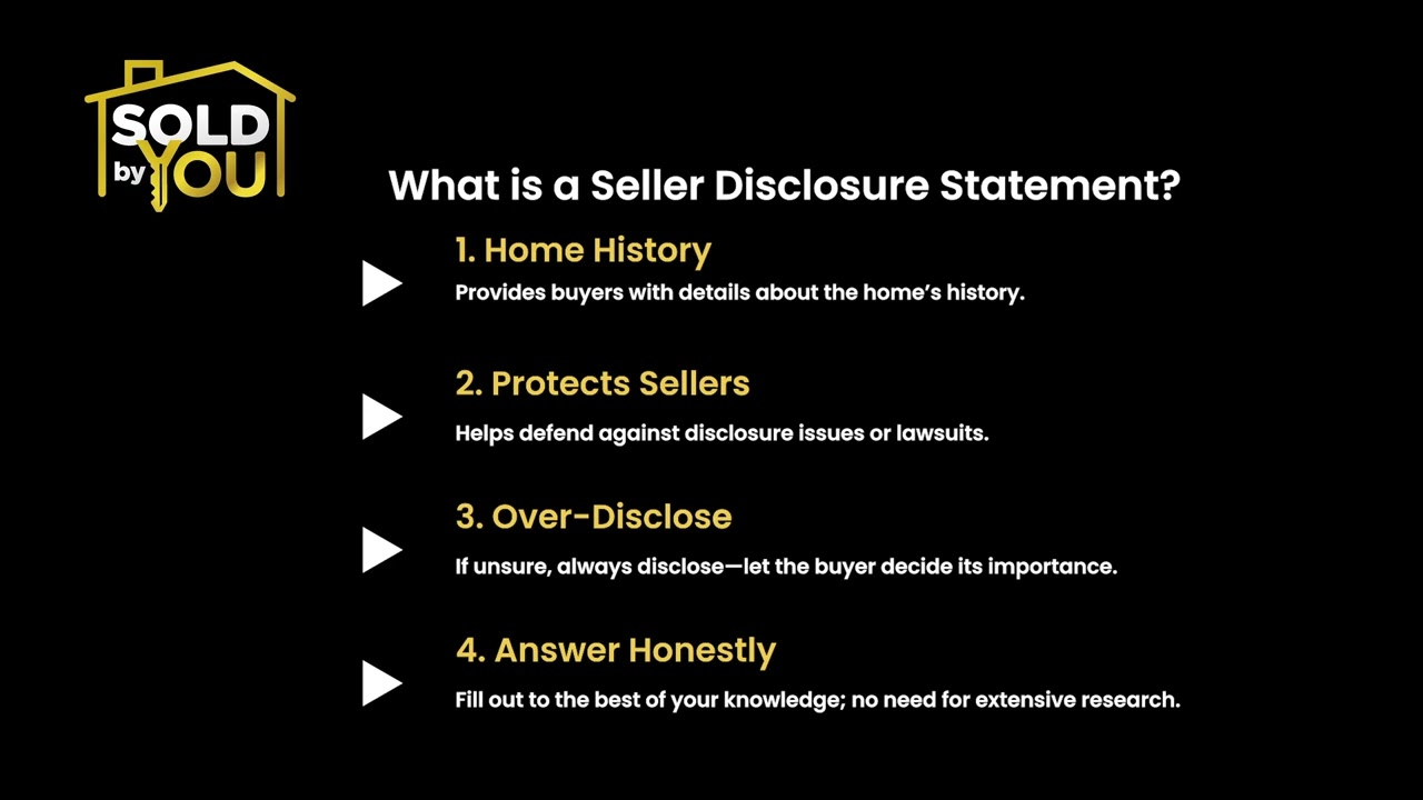 Seller Disclosure Statement
