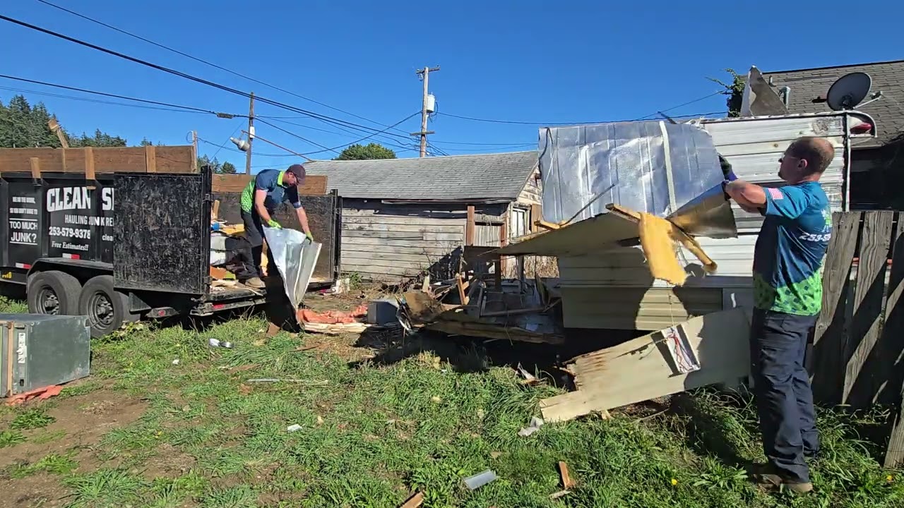 Camper demolition 