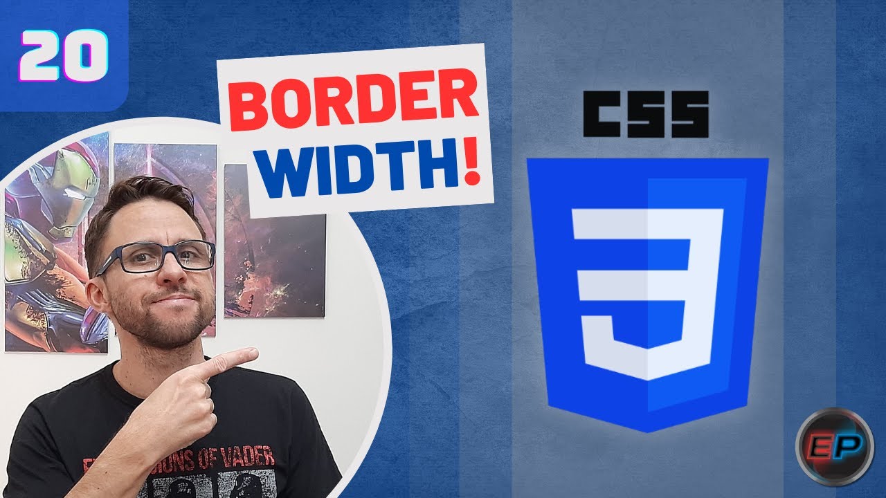 BORDER WIDTH - Curso de CSS #Aula 20