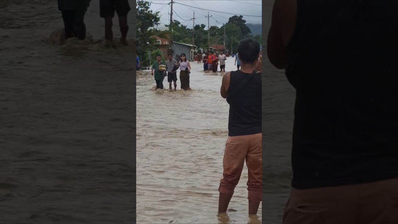 14th SEPTEMBER 2025 flood Manipur, Seijang Imphal East