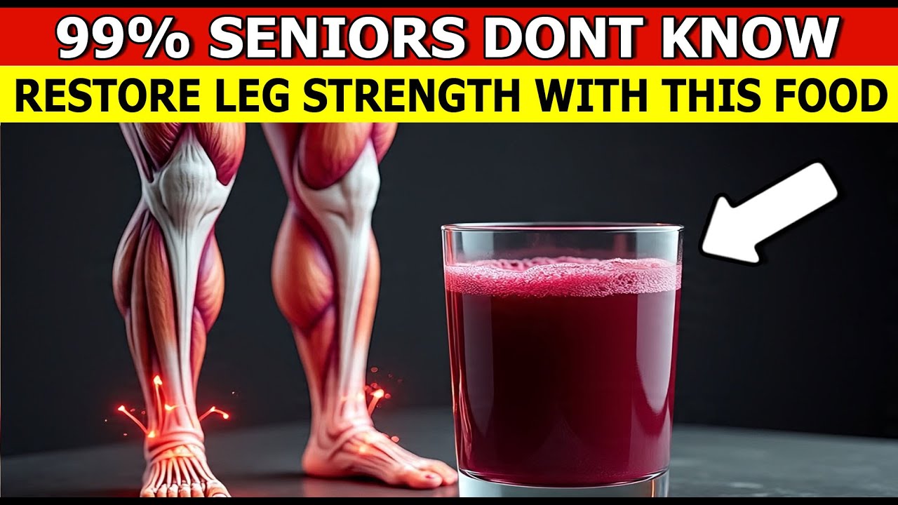 Restore Leg Strength in 12 Hours | Foods That Reconnect Muscles | Senior Health
