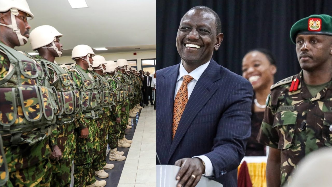 HAITI HERE WE COME!! President Ruto finally flags off Kenyan Police officers heading to Haiti!!
