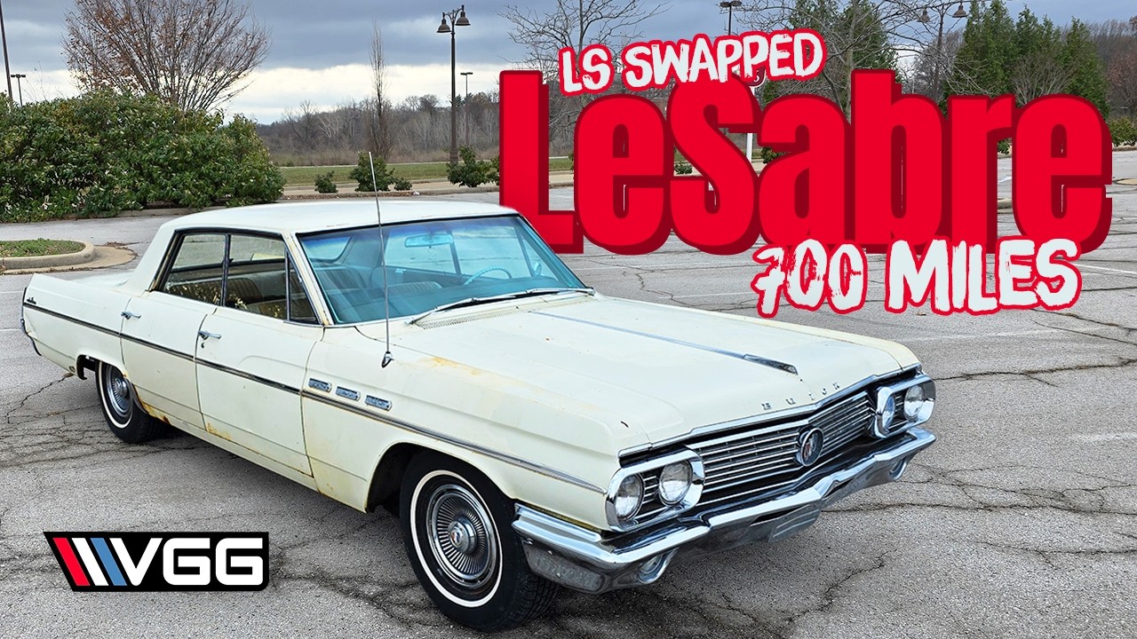 I traded my 1957 Chevrolet For This LS SWAPPED Buick LeSabre and Drove it Home 700 Miles!