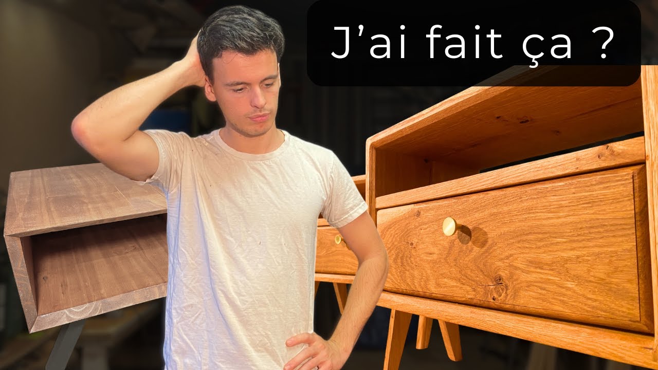 Je ne pensais pas que 5 ans de menuiserie donneraient ça