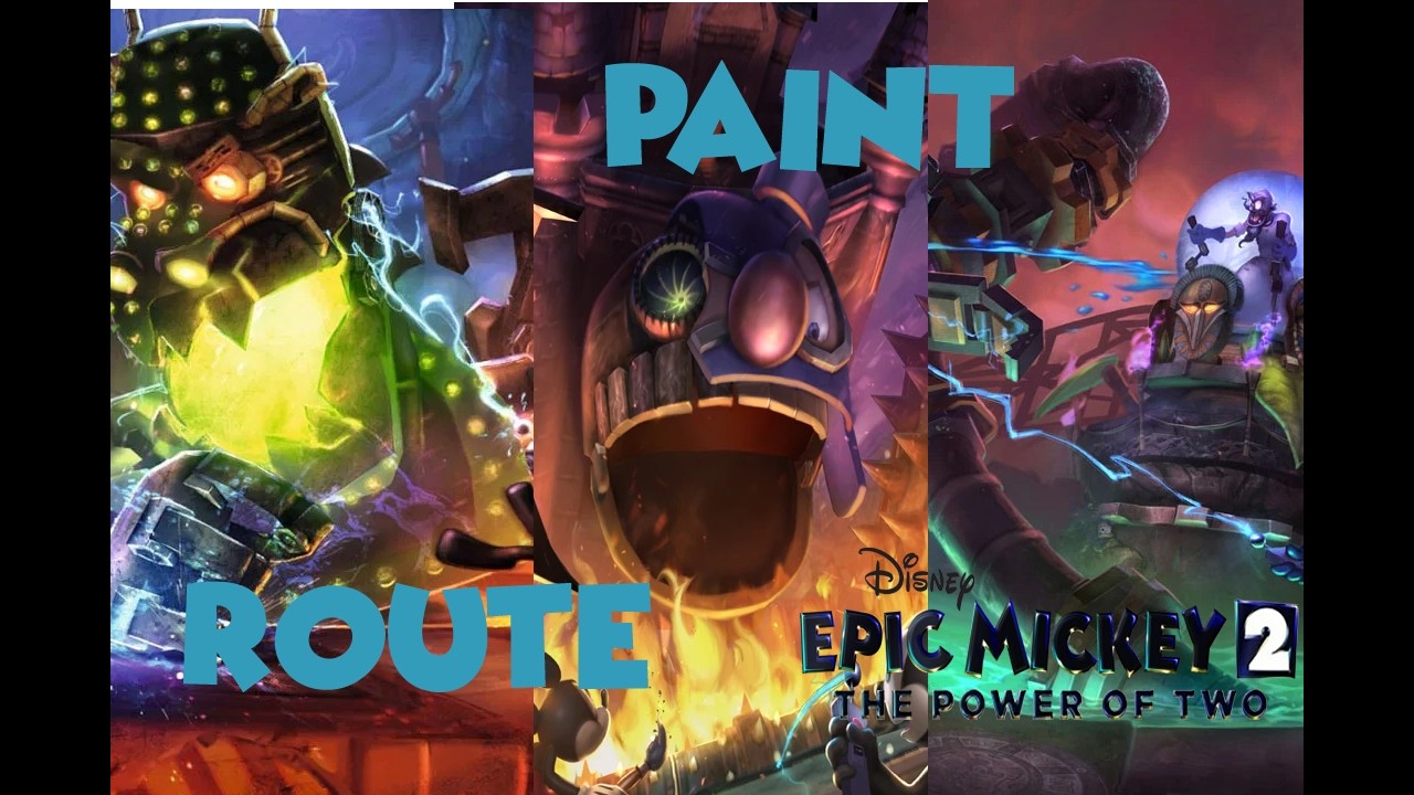 Epic Mickey 2: The Power of Two (PC) Paint Route