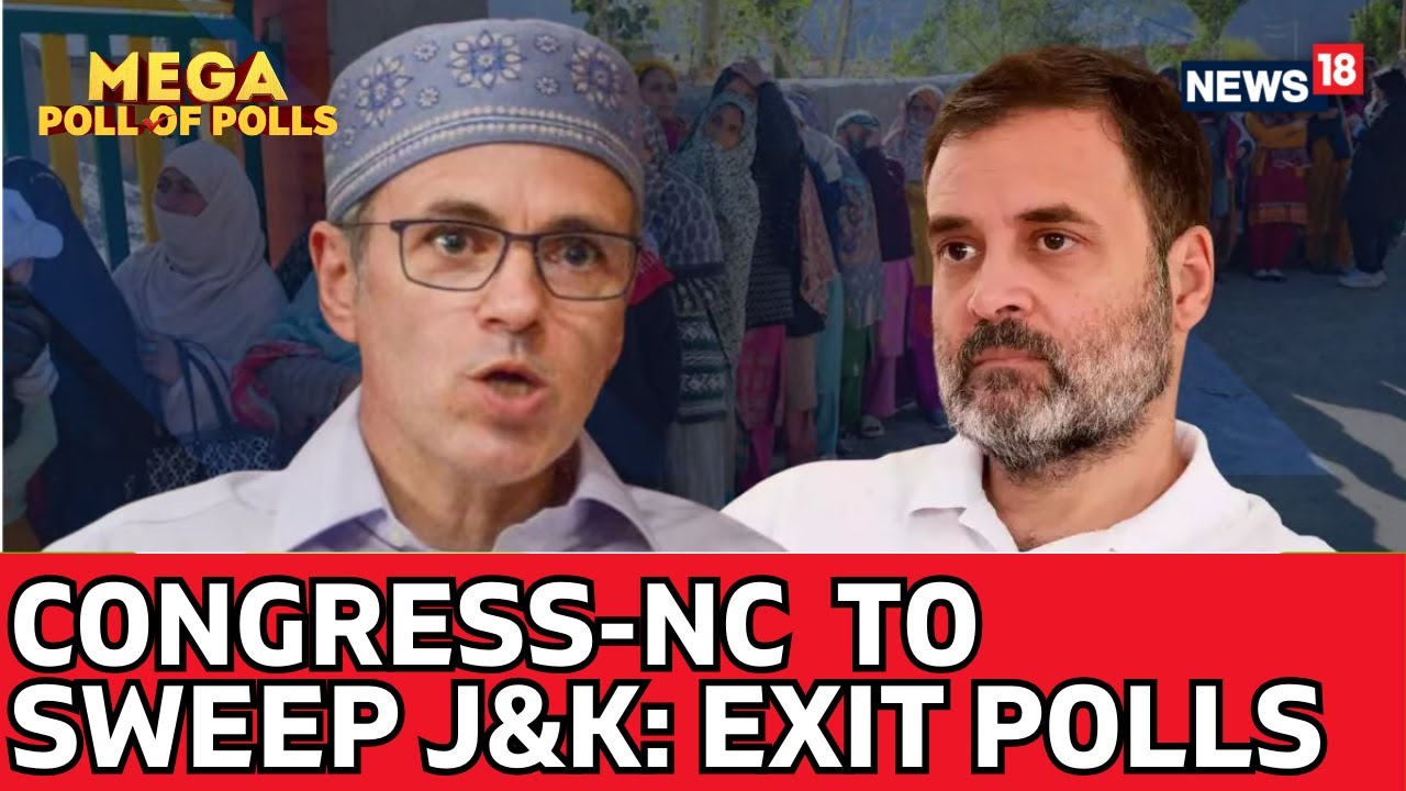 Congress-NC Alliance Emerges As The Biggest Winner According To Exit Polls In J&K | News18