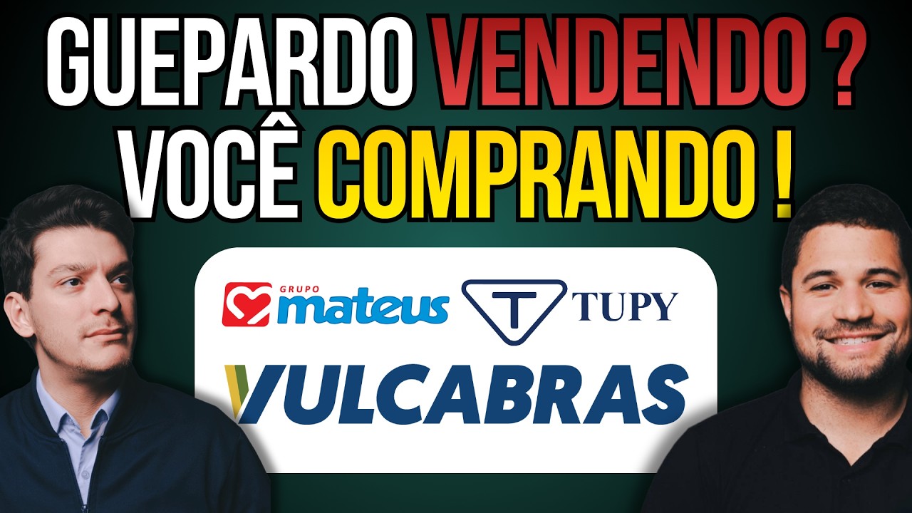VALE A PENA COMPRAR VULCABRAS? MAGALHÃES VENDEU! #vulc3 #tupy3