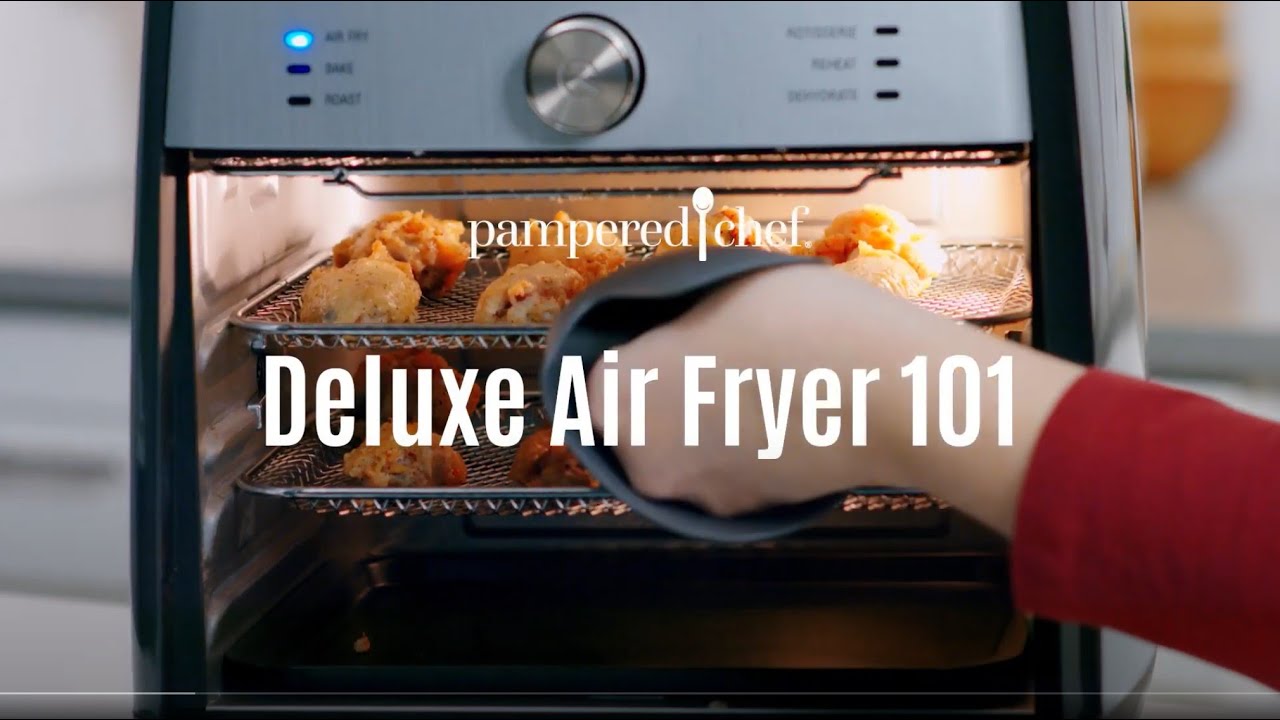 Der Deluxe Air Fryer von Pampered Chef – Kurzerklärung