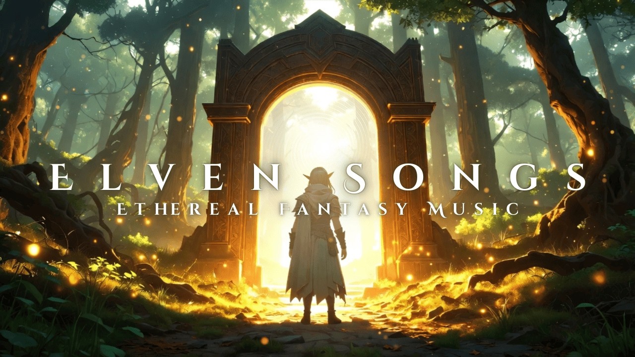 Elven Vocal Ambience | Gateway to the Ancient Forest 🌿Ethereal Fantasy Music for Reading & D&D