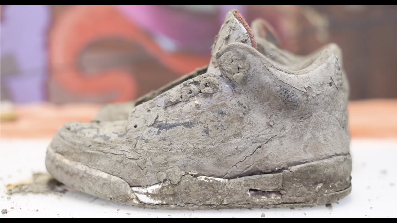 Очистка самых грязных Jordan's всех времен! 600 долларов за Black Cement 3 2001 года. Возвращаемс...