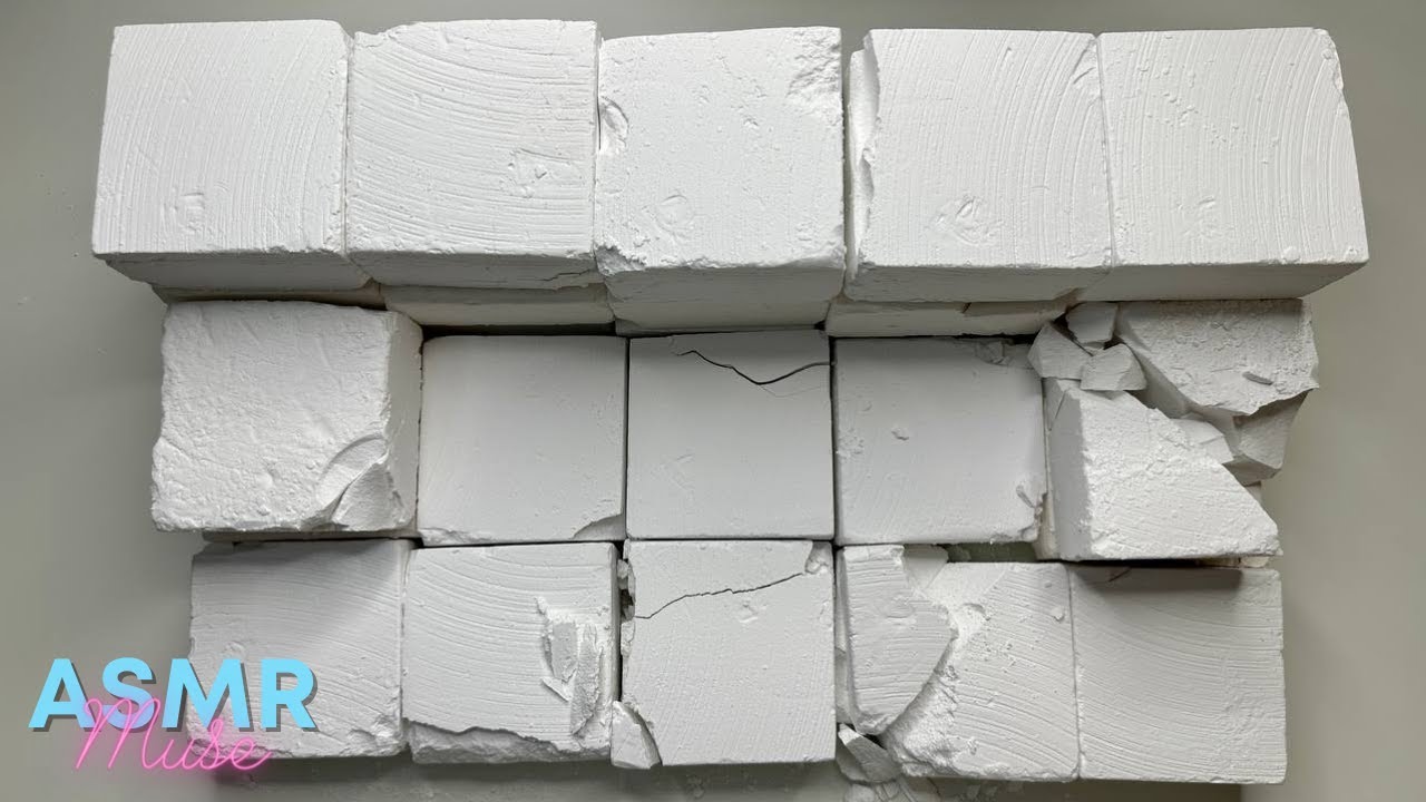 🤍 Fresh Block Friday ASMR 💖 HB To Me 💖 Mass Crush 🤍 Plain Jane Gym Chalk 🤍 Oddly Satisfying 🤍