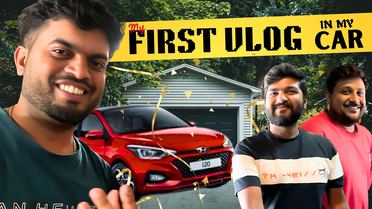 My First Car Vlog With my car | Hyundai i20 | kannada car vlog @unboxkarnataka