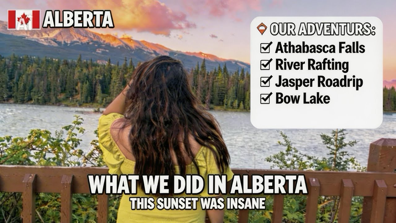 From Lakes to Glaciers | Alberta Road Trip, Rafting & Waterfalls 🇨🇦