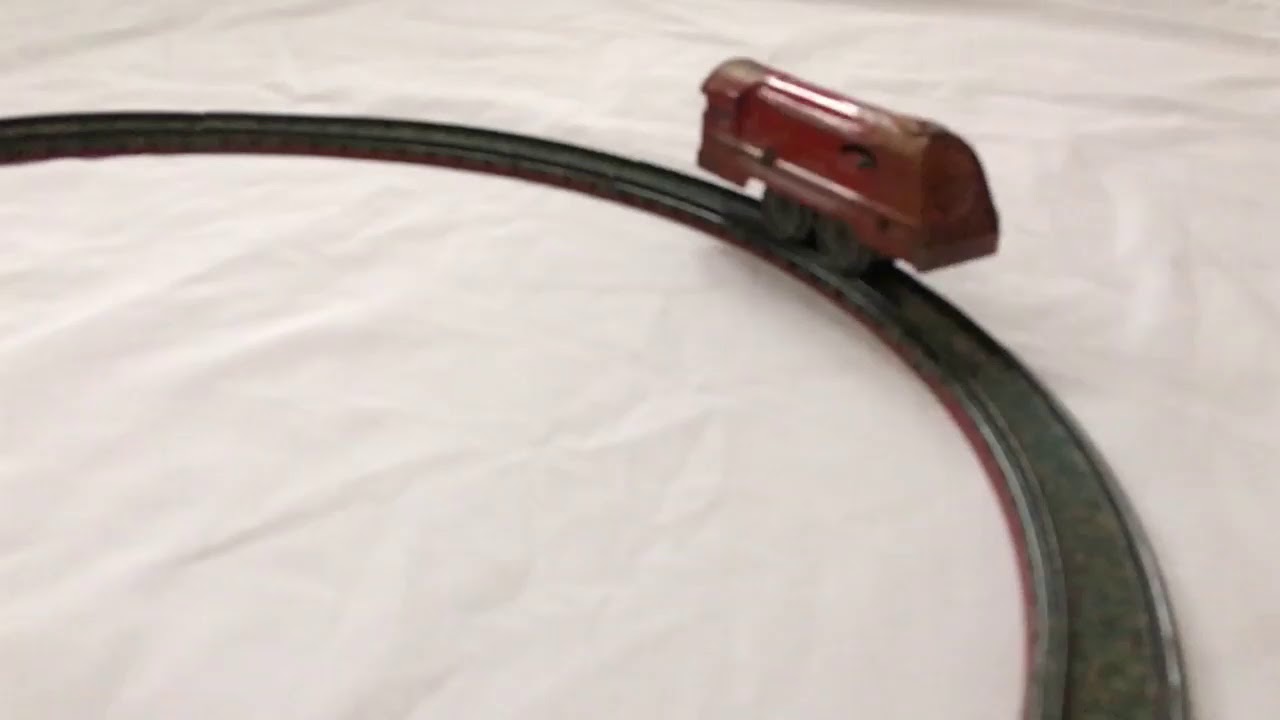 Vintage Mettoy Tinplate Clockwork Railway