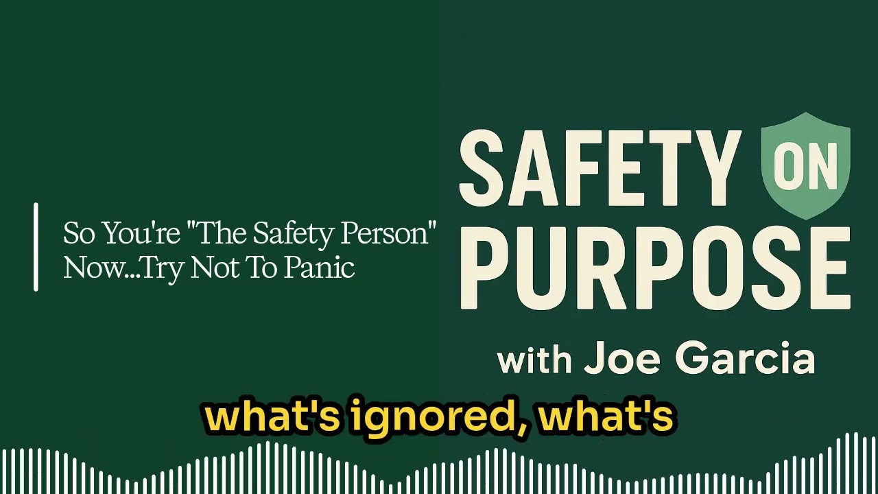 Safety on Purpose: So You're 