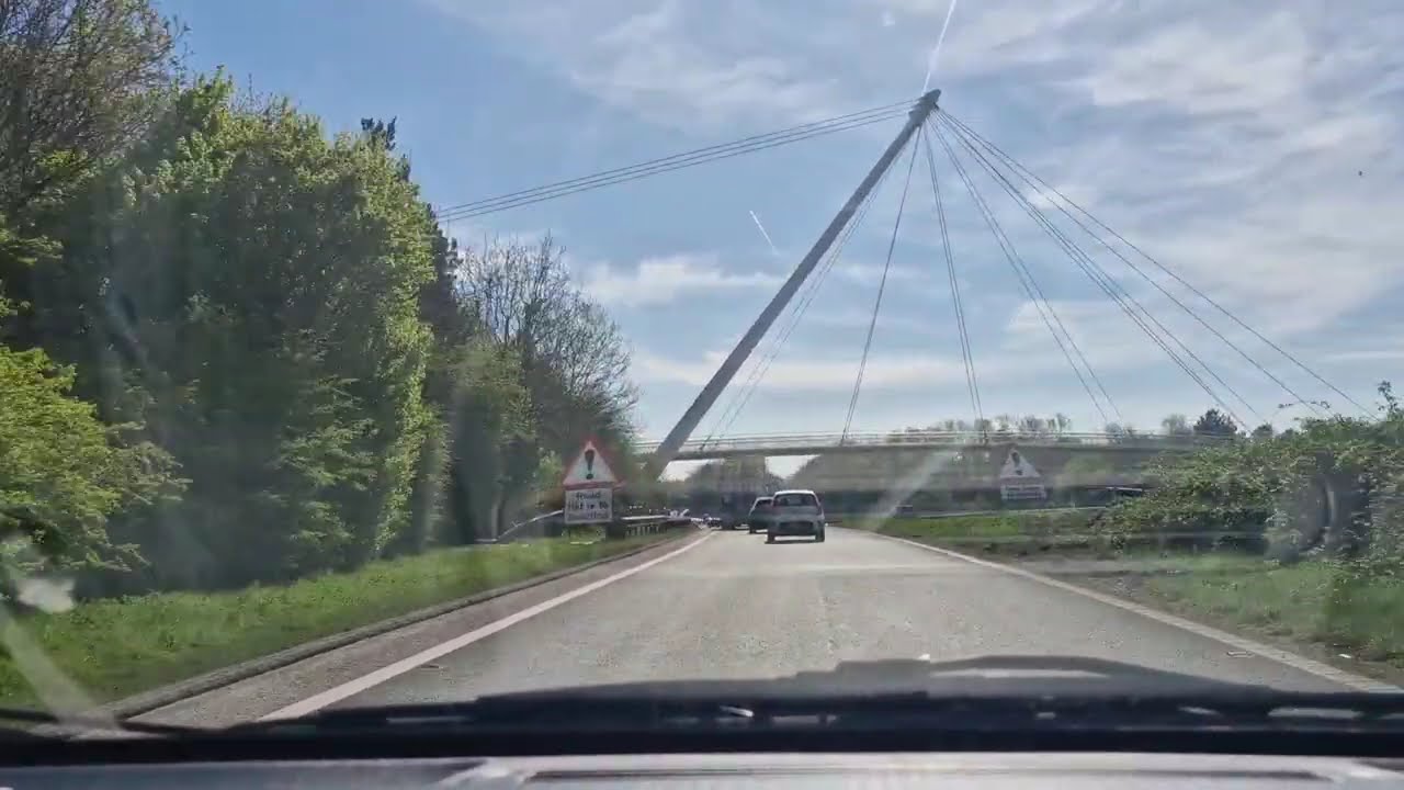 Ashford to Dover via M20 (UK Drive)