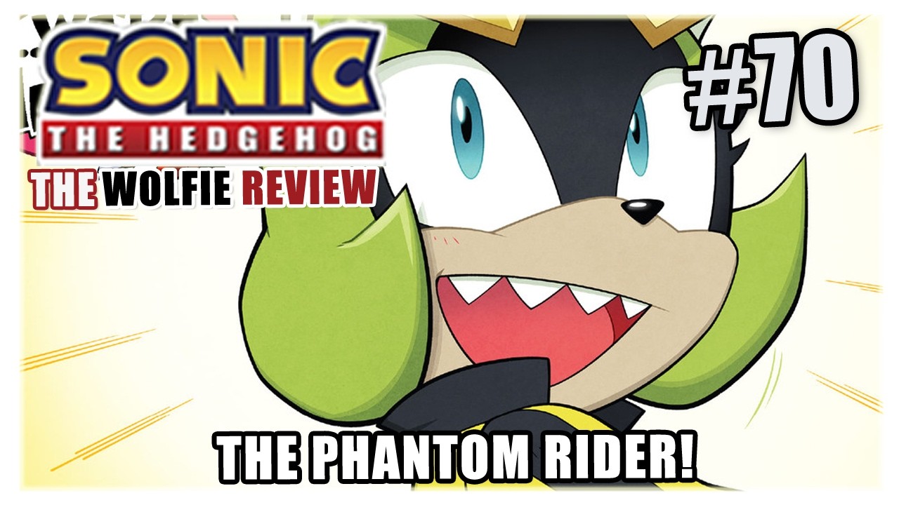 IDW Sonic #70 | Wolfie Comic Reviews - The Phantom Rider