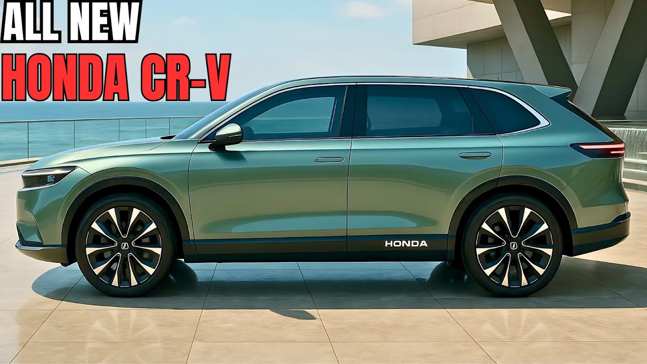 Honda CR-V 2026 уже здесь! Внедорожник, который сокрушил конкурентов!