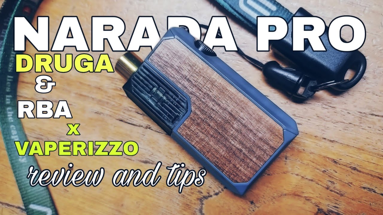 DRUGA NARADA PRO x VAPERIZO // REVIEW // TIPS // INDONESIA