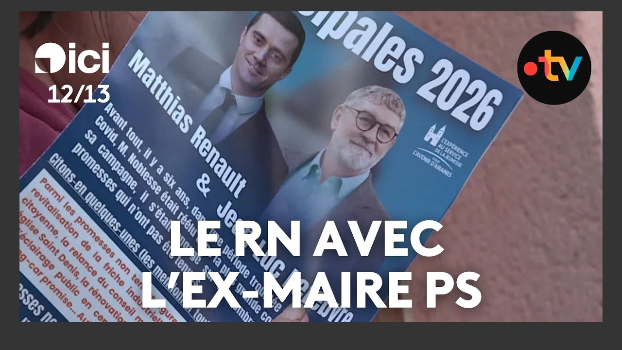 Un ancien maire socialiste se présente aux élections municipales aux côtés d'un député RN