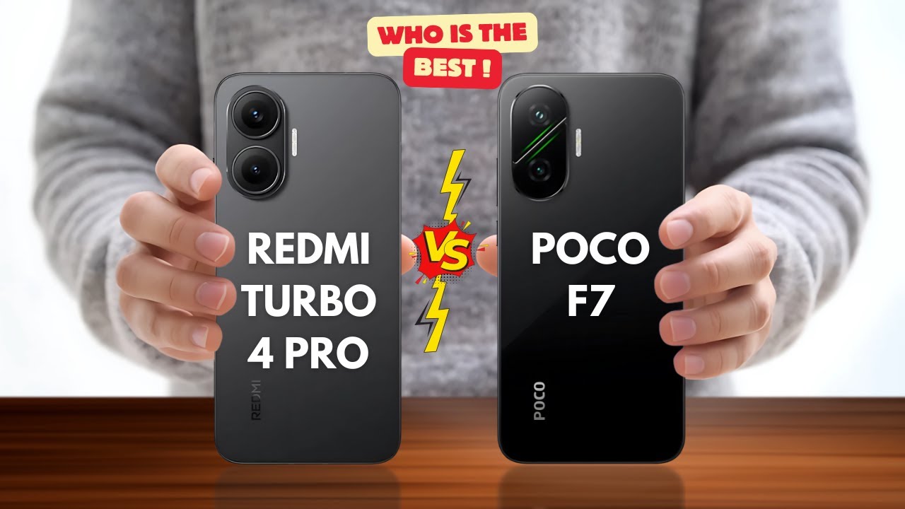 Poco F7 vs Xiaomi Redmi Turbo 4 Pro Review