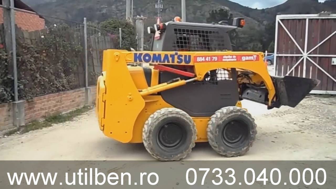 Miniincarcator Komatsu SK 714