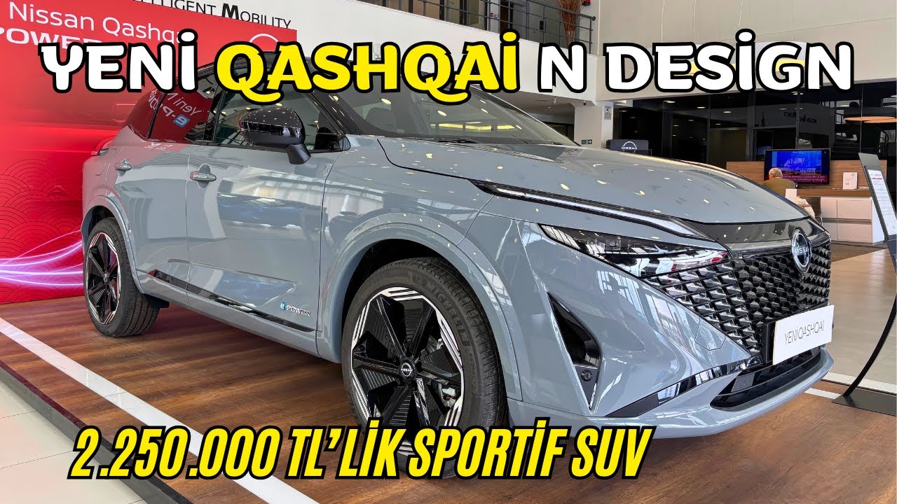 2.250.000 TL'LİK SPORTİF QASHQAİ | Yeni Nissan Qashqai N Design | @OtoGrafi