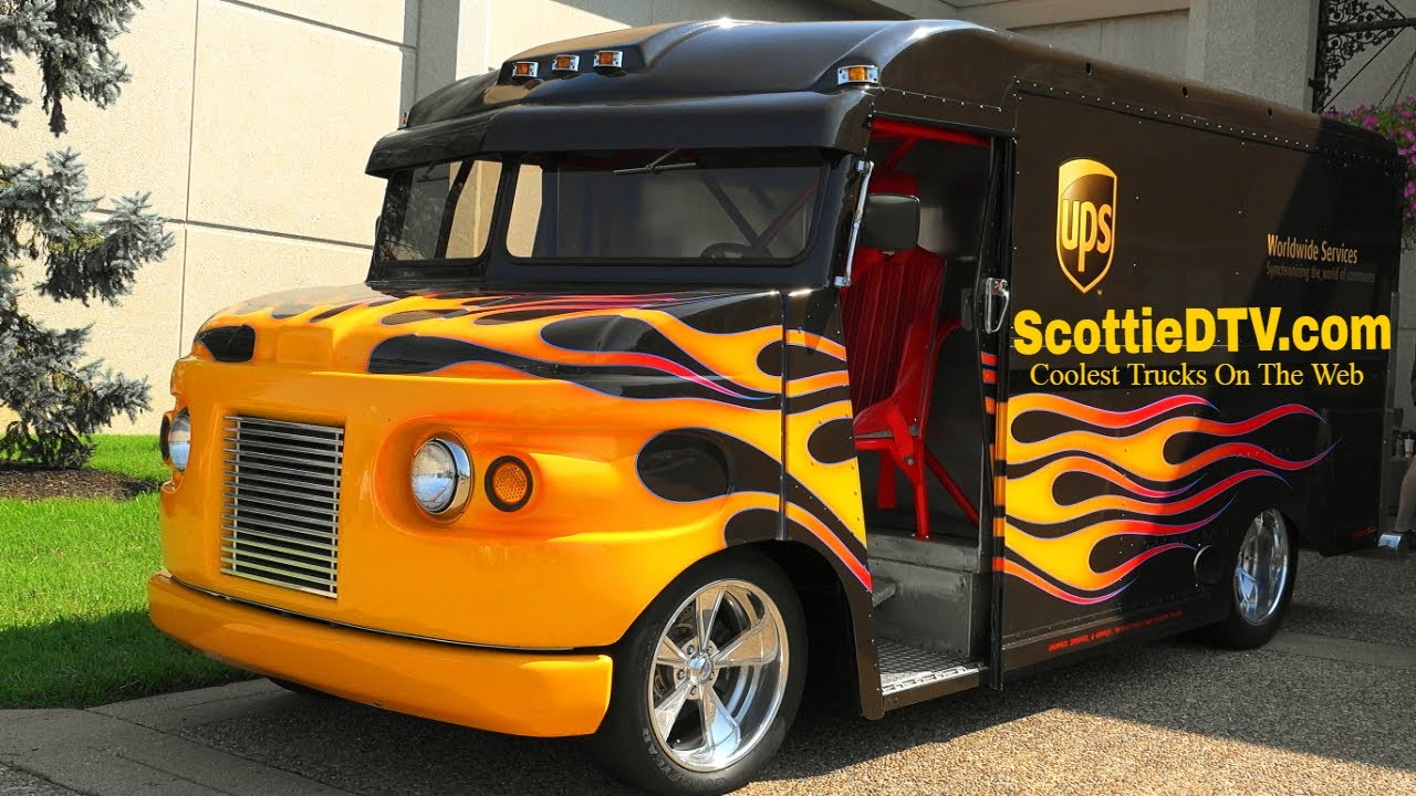 Hot Rod UPS Delivery Truck 2018 NSRA Street Rod Nationals