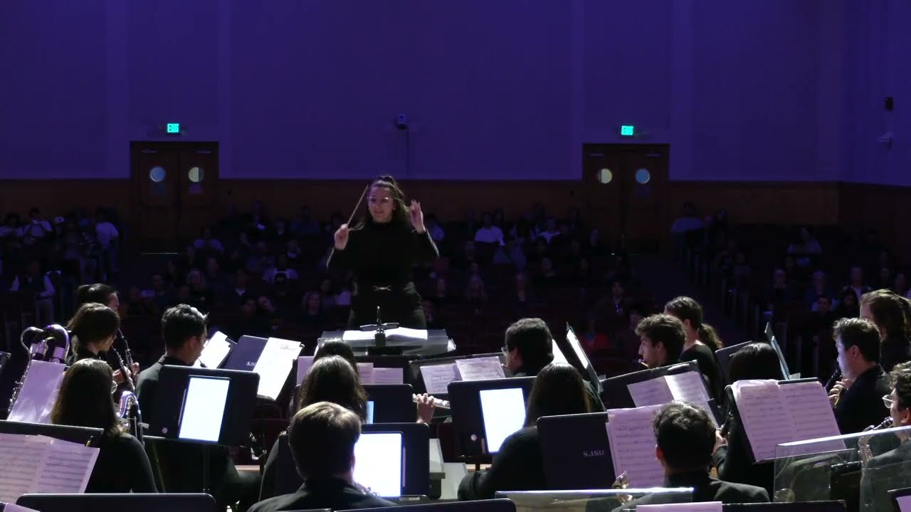 Caccia and Chorale, Clifton Williams - Patricia Danielidis Conductor Cam