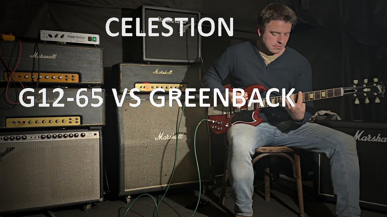 Celestion G12-65 vs Greenback - guitar speaker comparison