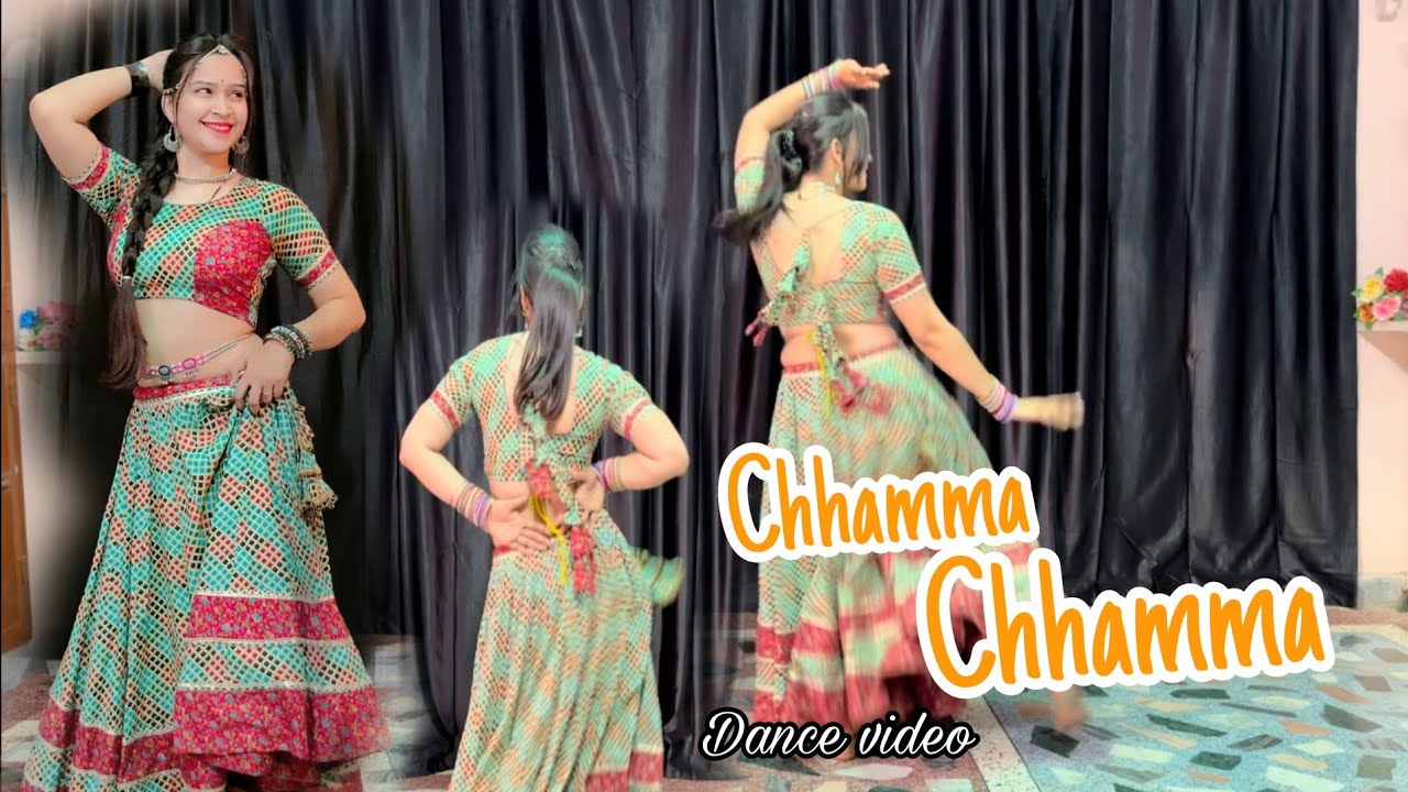 Chhamma chhamma Baje Re Meri Paijaniya ; Dance Video : Chama chama old song dance cover #viral