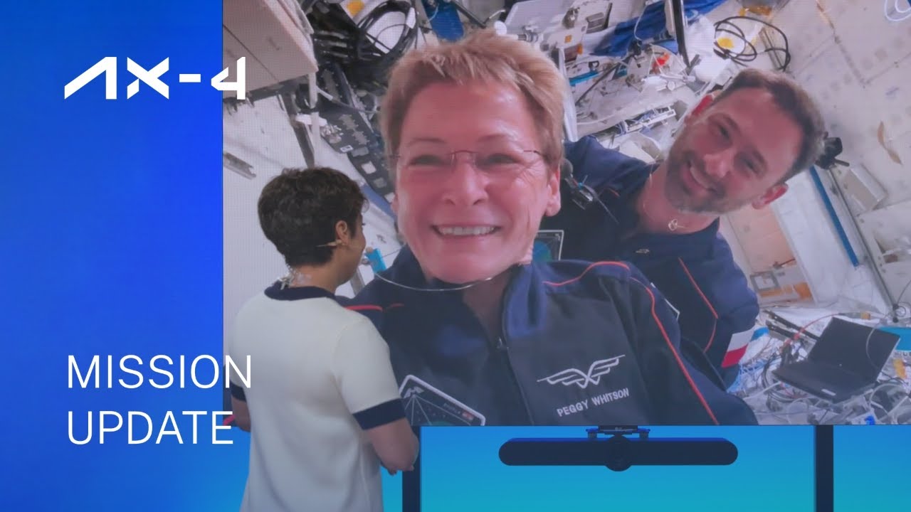 Ax-4 Mission Update | Peggy Whitson & Sławosz Uznański-Wiśniewski