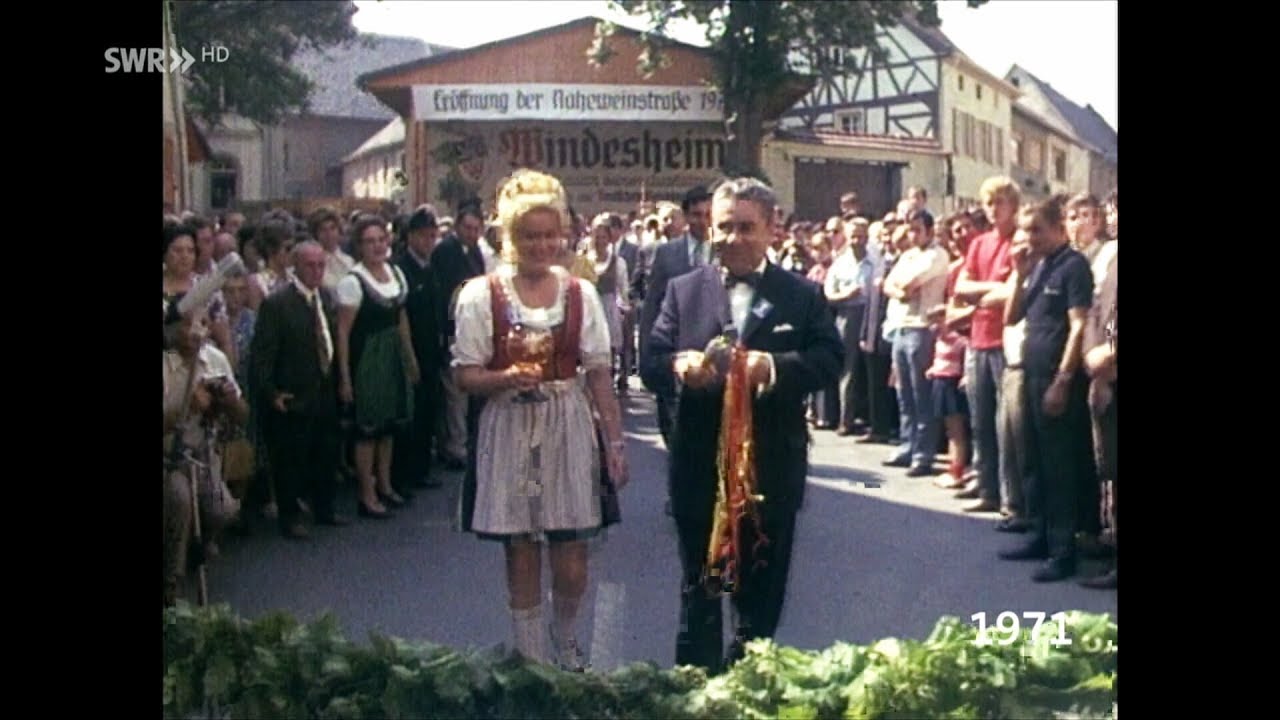 Windesheim 1971: Eröffnung der Naheweinstraße