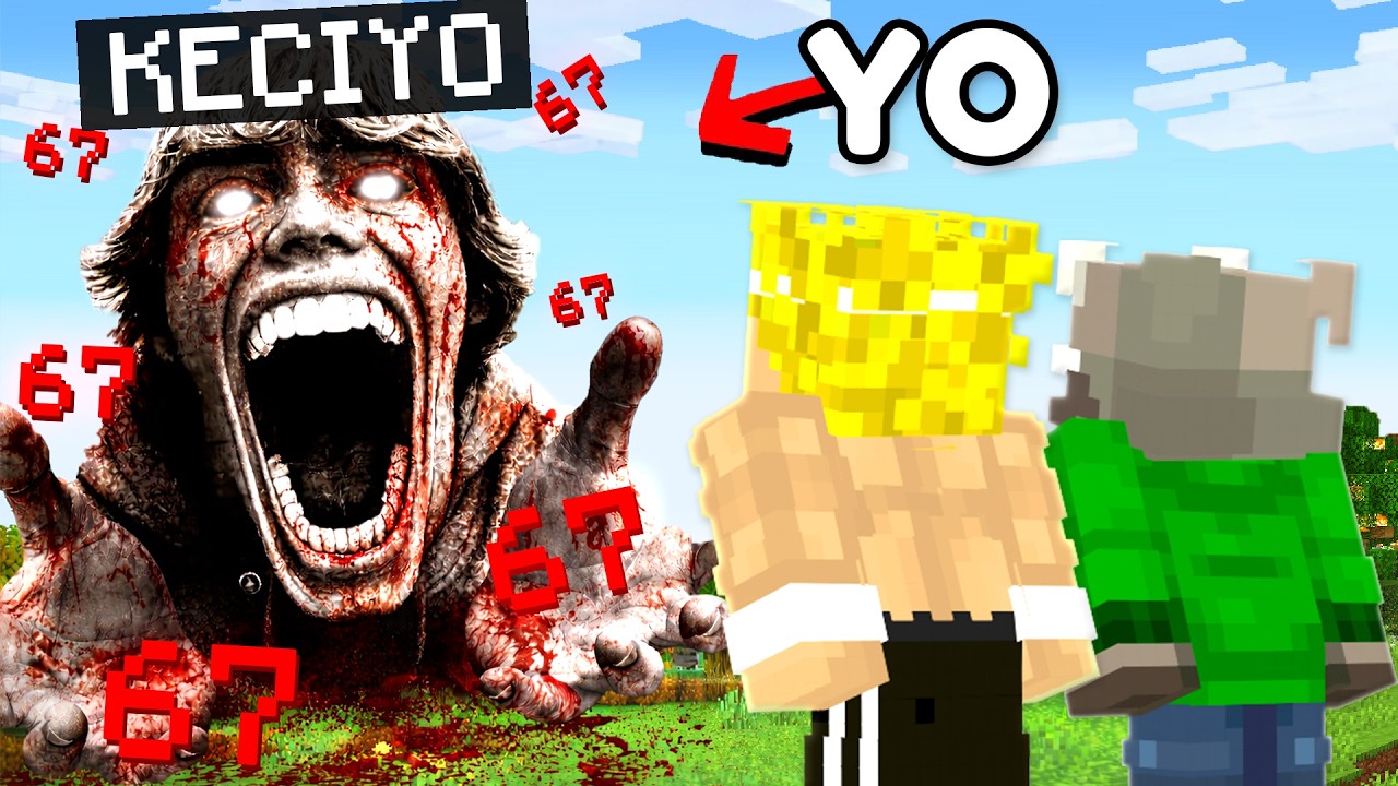Me TRANSFORMÉ en 67 KID de SANGRE para TROLLEAR a Mis AMIGOS en Minecraft!
