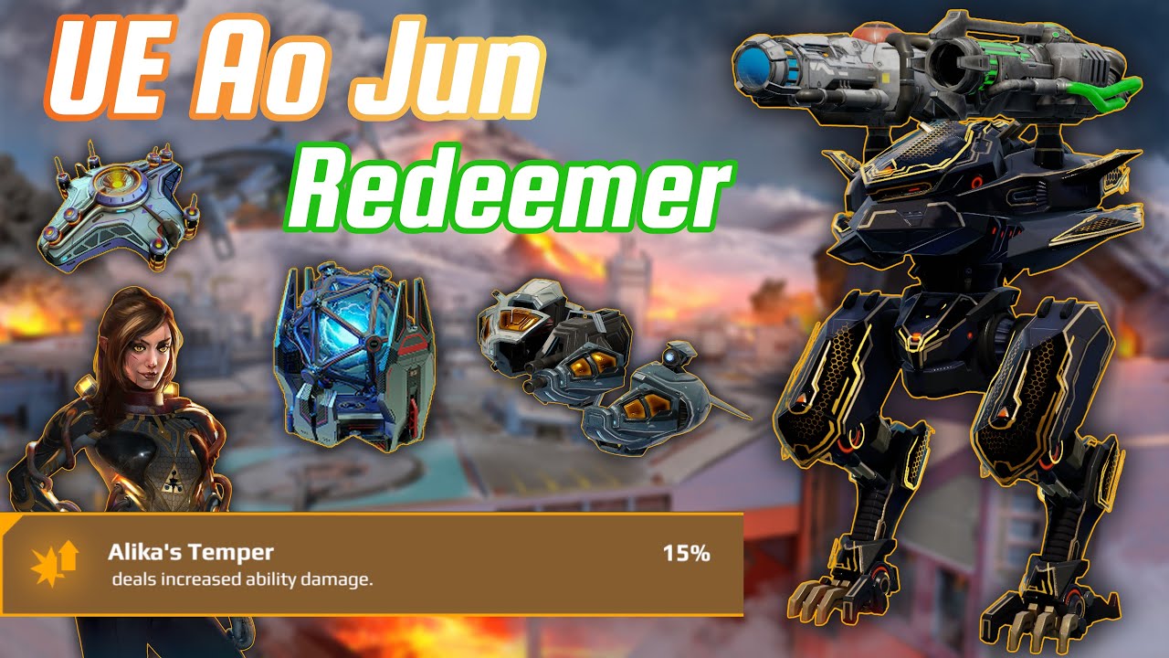 Ultimate Ao Jun - Redeemer | 10M Damage | War Robots