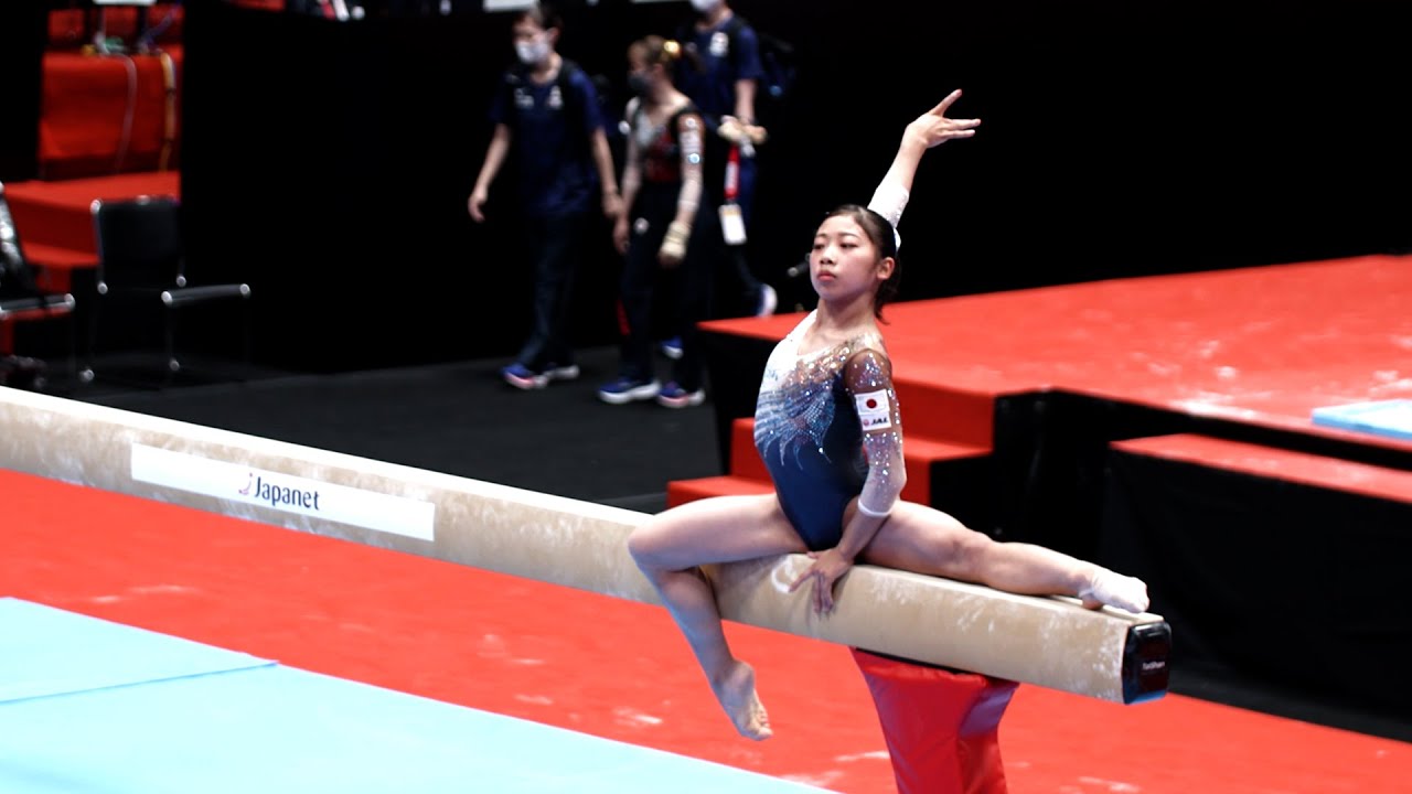 Ashikawa Urara (JPN) Balance Beam - 2021 World Championships - Podium Training