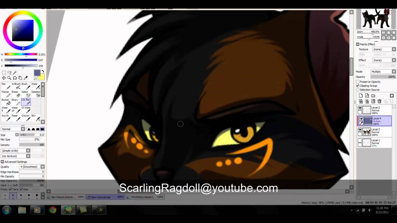 Rufio and Crowface chibi speed color vid