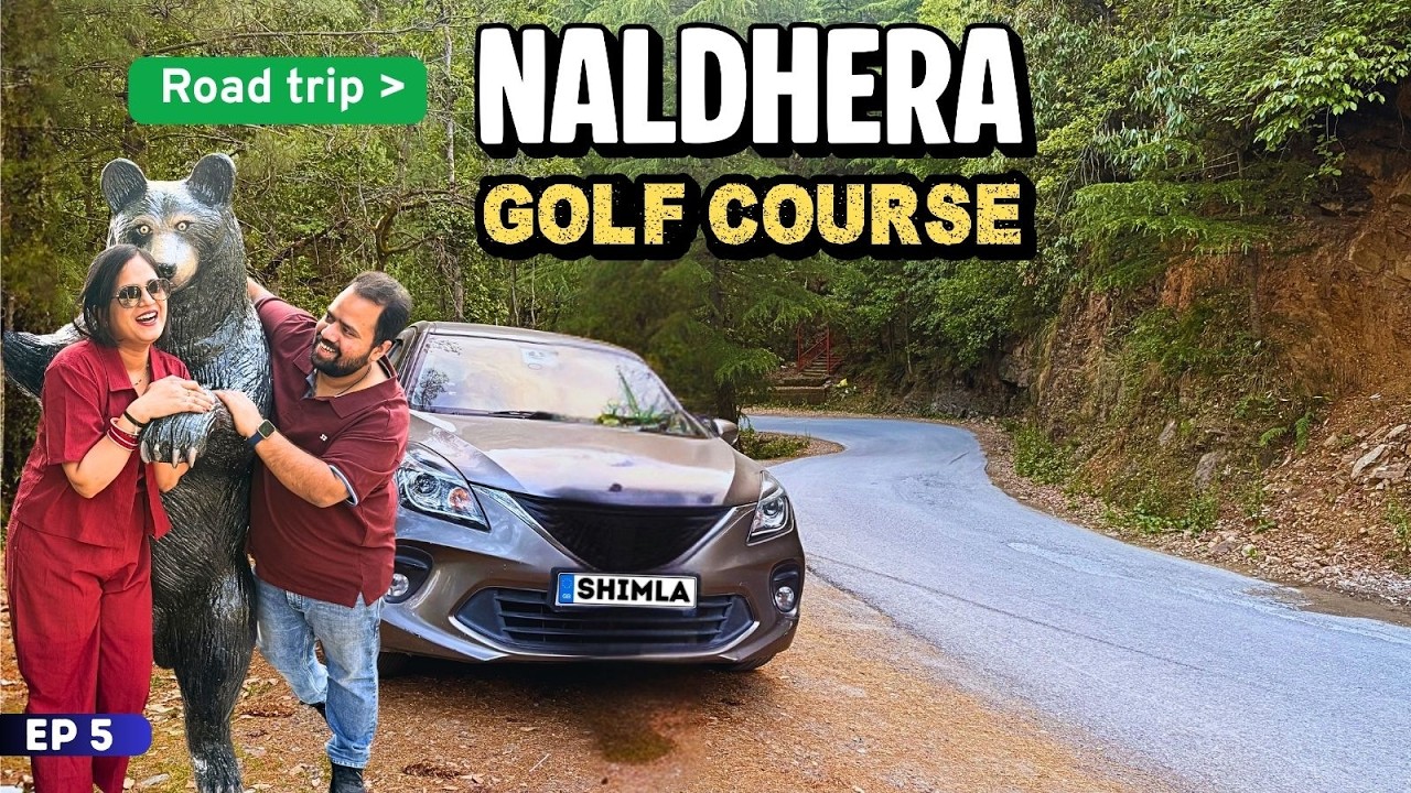 Scenic Road Trip from SHIMLA to NALDEHRA GOLF COURSE EP 5 | Shimla Roads | Offbeat Himachal